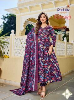 Radhika lifestyle blossom vol 8 textiles wholesale kurtis
